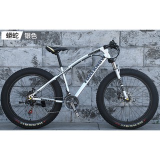 Fat Bike 24 26 Inch MTB Mountain Bike 4.0 Tires 27 Speed Rim 3 5 Spoke Basikal Murah F02