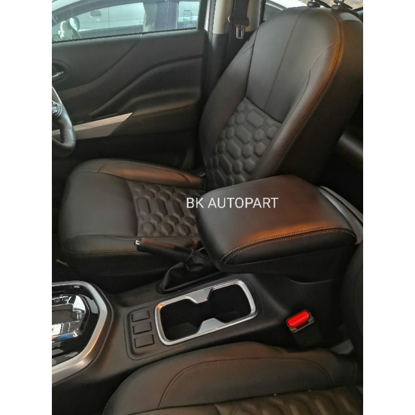 Nissan Navara Centre Console Armrest and Organizer Tray . Shopee Malaysia