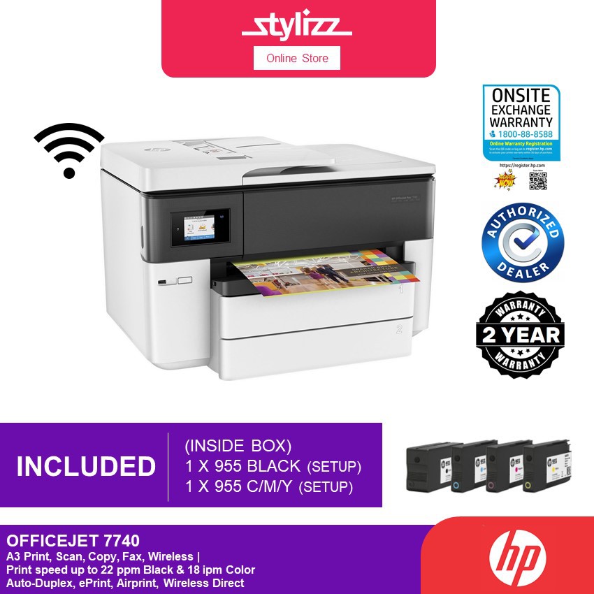 HP OfficeJet Pro 7740 (A3)