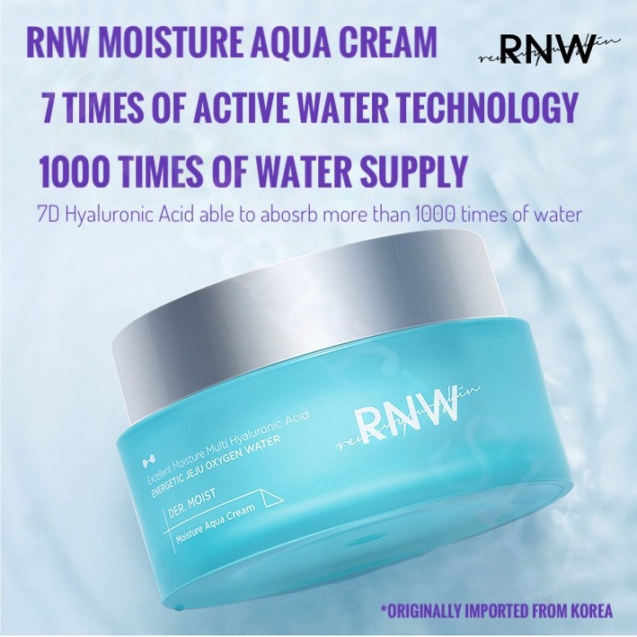 RNW Facial Cream Deep Moisture & Hydration Aqua Cream 复合氧气水分霜 Ready ...