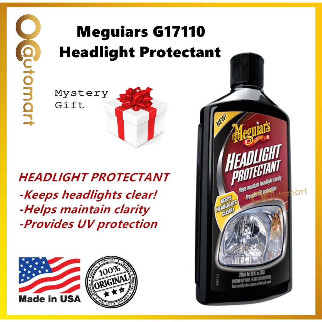 ( Free Gift ) Meguiar's G17110 Headlight protectant 295ml Meguiars