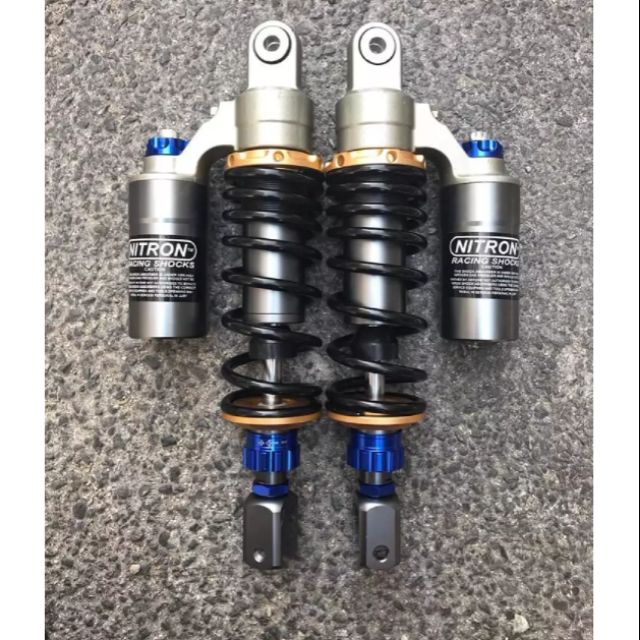 Nitron spring shock absorber berfungsi Black untuk PCX / Nmax | Shopee ...