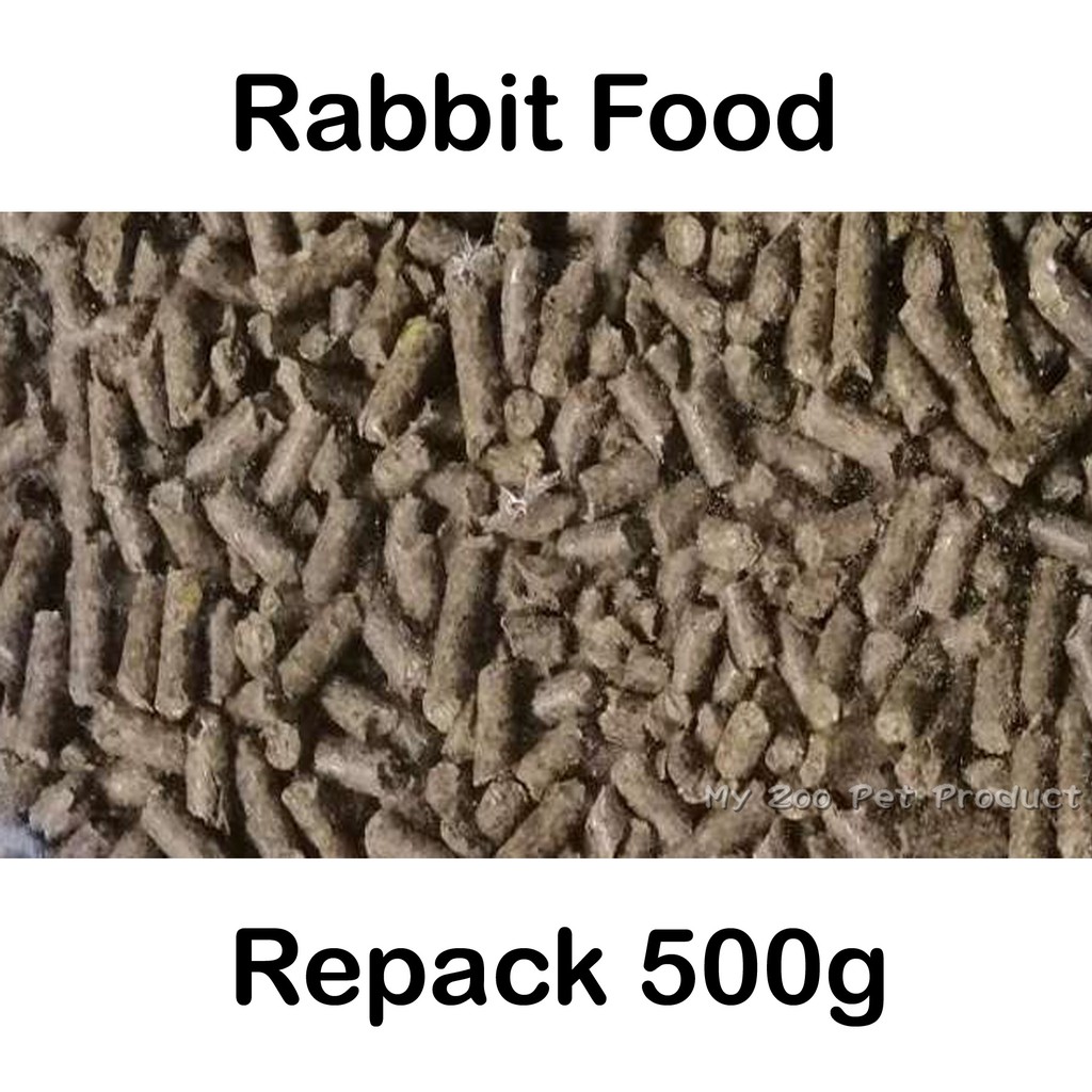 🔥Ready Stock🔥Rabbit Food / Makanan Arnab - Repack 500g | Shopee Malaysia