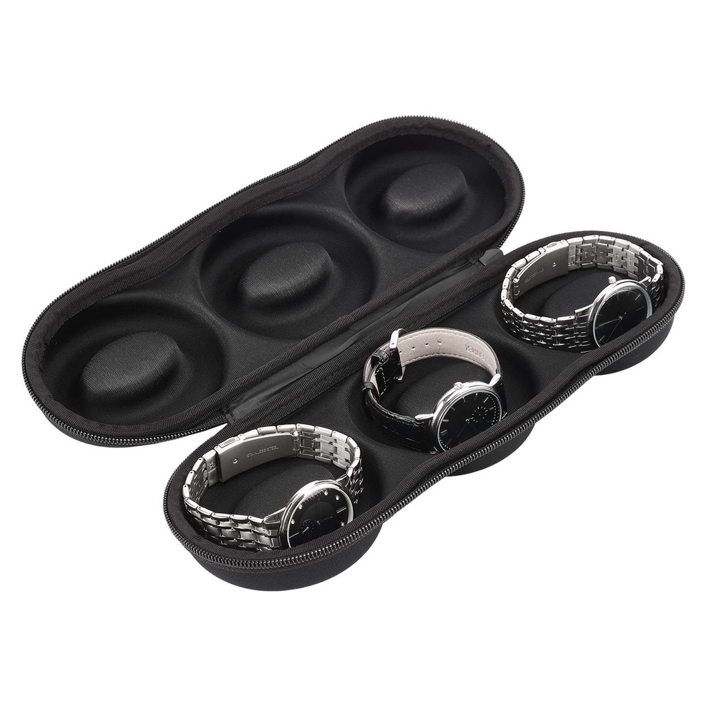 Ezego Watch Sleeve Watch Travel Case Single Watch Box w/Zipper for