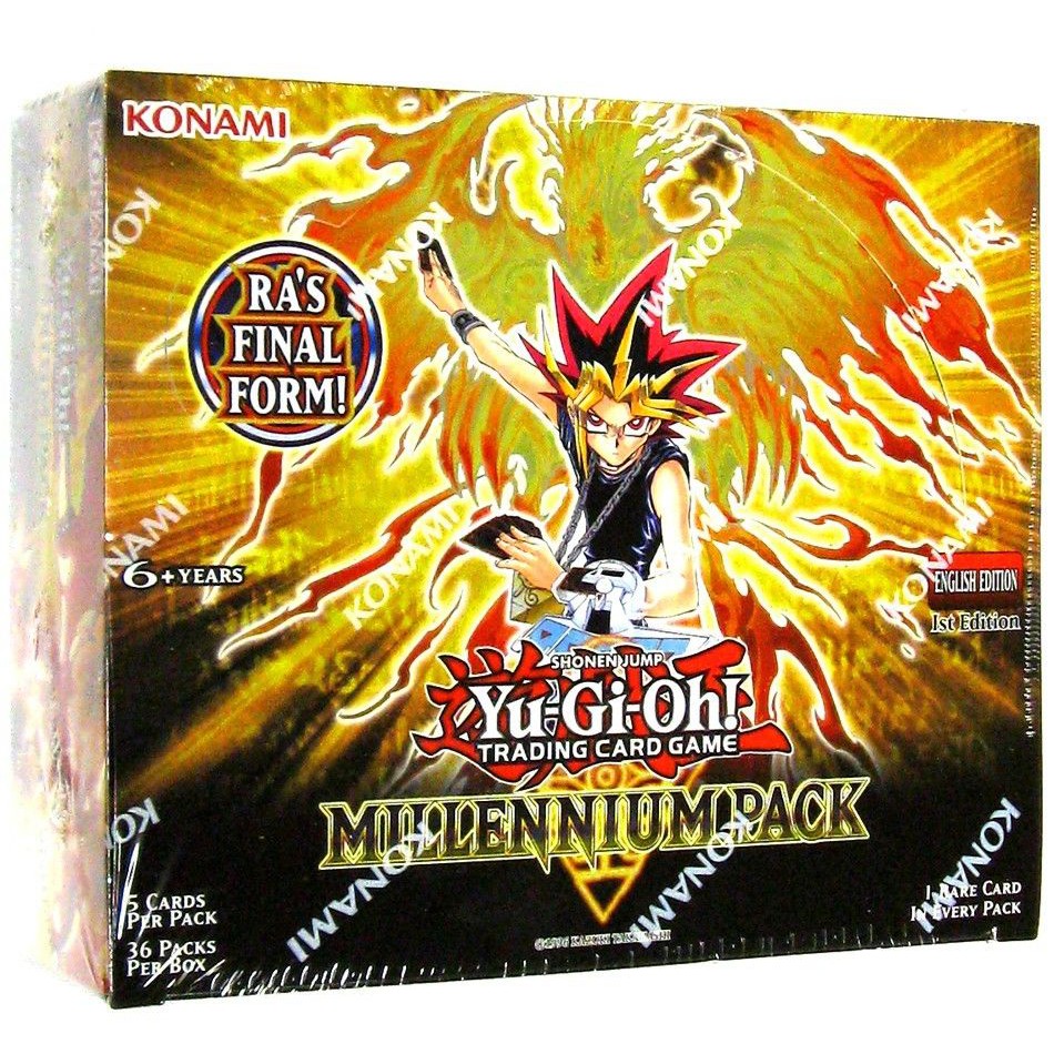 YUGIOH Millennium Pack Booster Box [36 Packs] [Sealed] | Shopee Malaysia