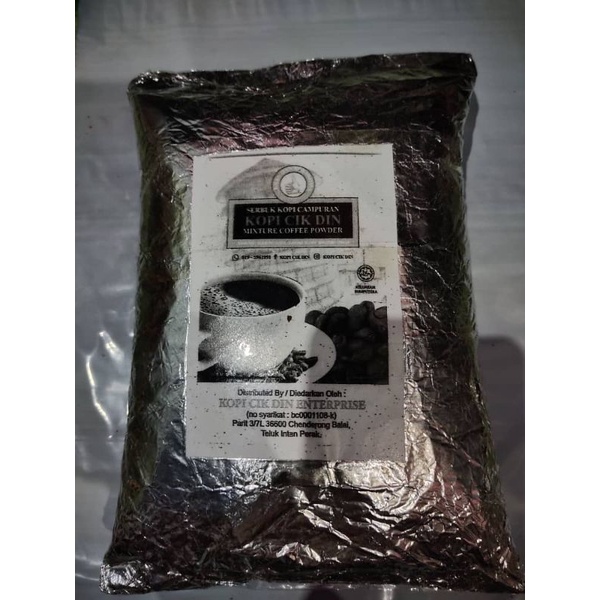 SERBUK KOPI CAMPURAN PAK DIN 1KG | Shopee Malaysia