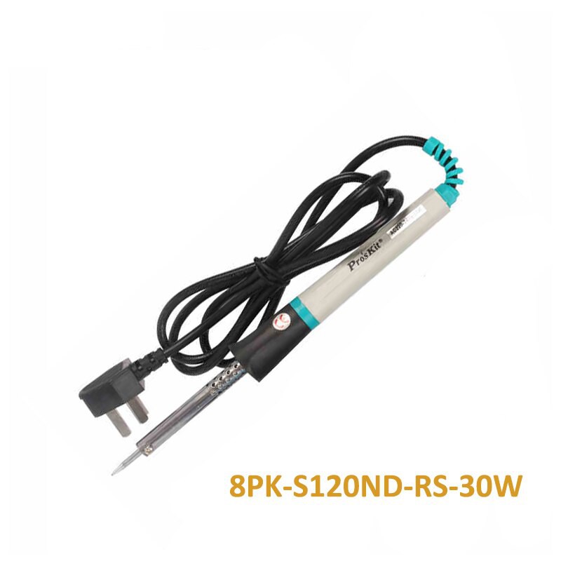 Pro'sKit 8PK-S120ND-RS-30 soldering iron(220V / 30W) inserted | Shopee ...