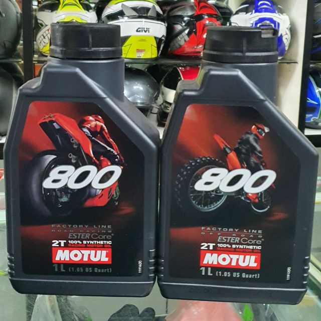 MOTUL 800 2T👍 100% SYNTHETIC (Racing Motor Oil)SUPERBIKE/SCRAMBER