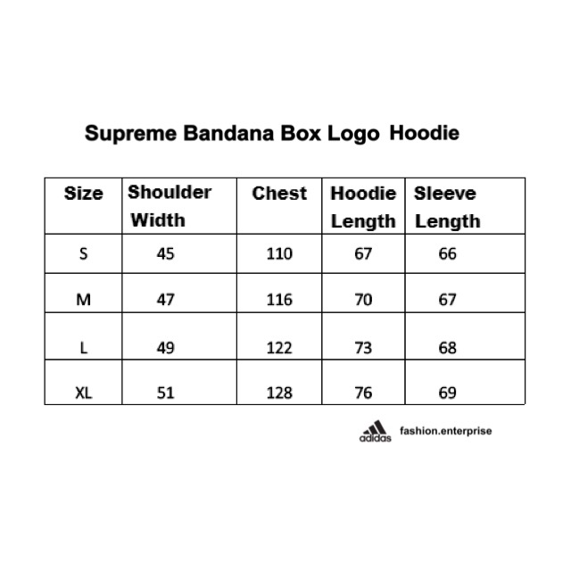 FASH Supreme Bandana Box Logo Hoodie Shopee Malaysia
