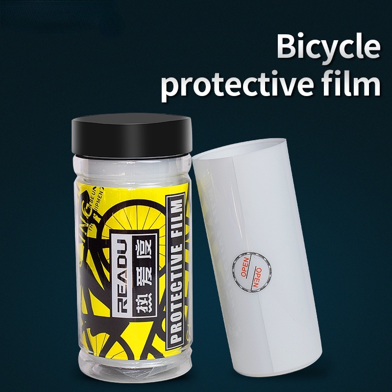 Bike Frame Protection Sticker, Bicycle Paint Protective Film, Matte ...