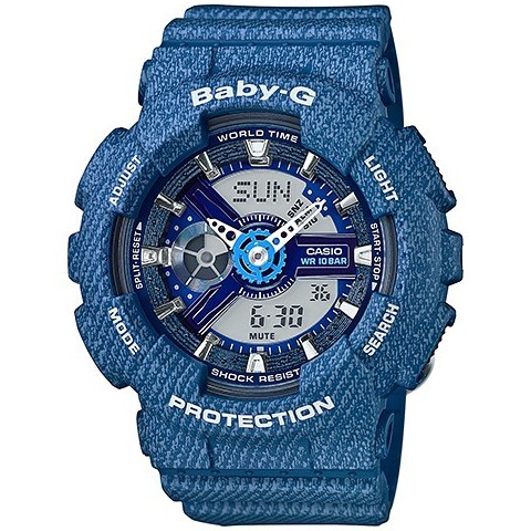 G Shock GA 110DC 1A Men s Watch JEANS BLUE Shopee Malaysia