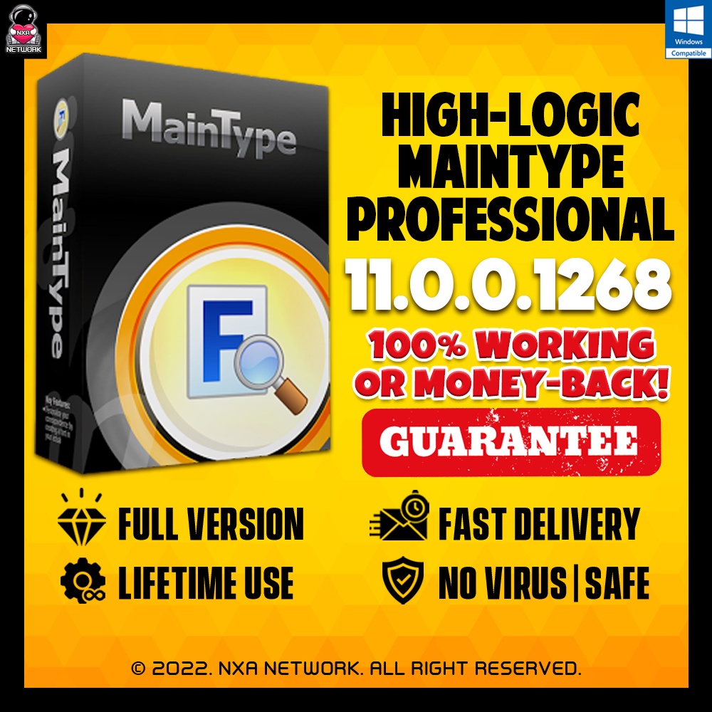 💎HighLogic MainType Professional 11.0.0.1268 Guide Provided