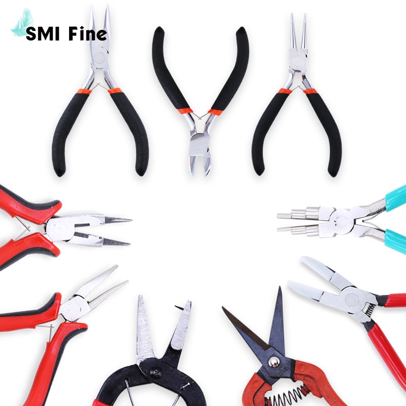 1Piece Carbon Steel Nose Pliers Fixing Jewelry Pliers Tools & Equipment