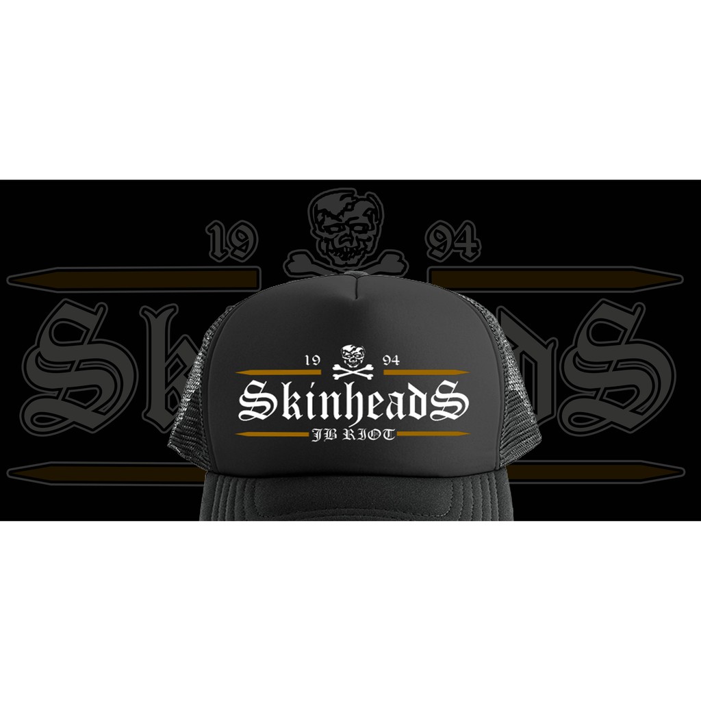 SKINHEAD JB RIOT TRUCKER CAP | Shopee Malaysia