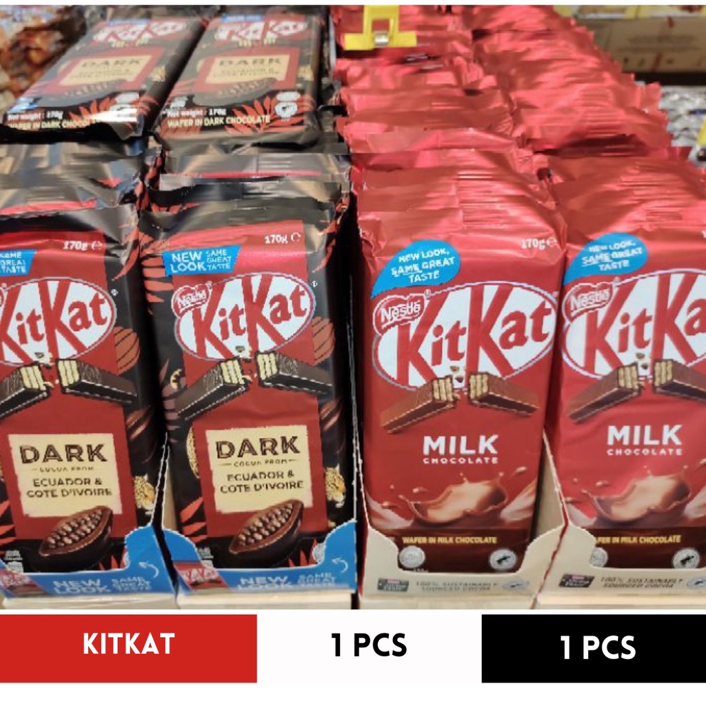 Kitkat Milk Kitkat Dark Bar Chocolate Shopee Malaysia