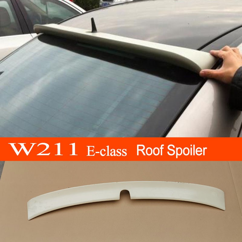 W211 ABS Plastic Rear Window Roof Car Spoiler for Mercedes-Benz E-class ...