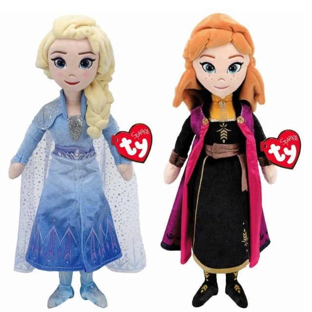 Lovely Frozen shops 2 Elsa & Anna Plush Blanke