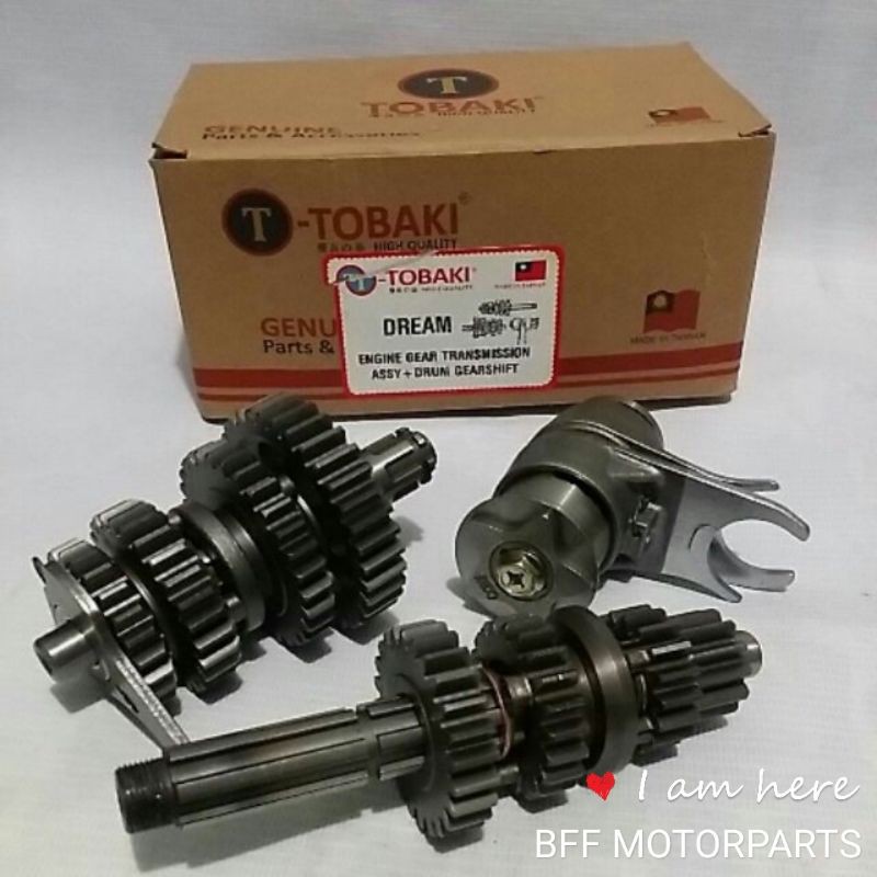TOBAKI EX5/DREAM GEAR BOX SET(FULL SET) Shopee Malaysia