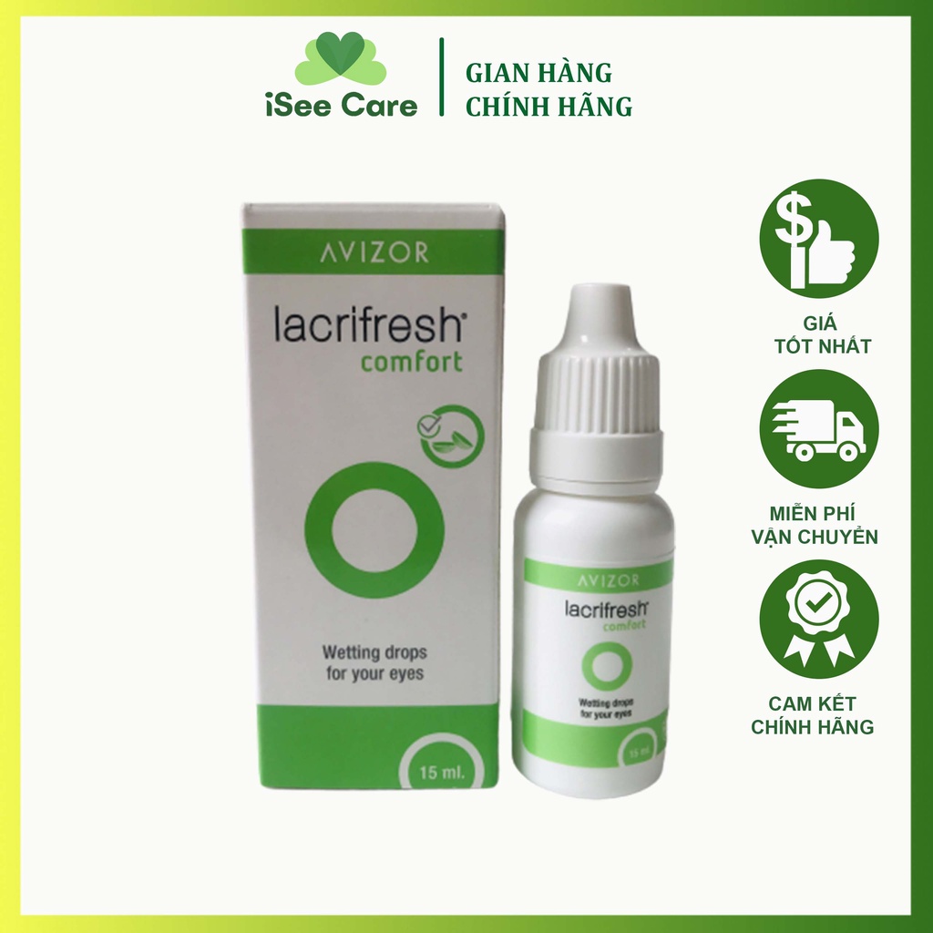 Combo 2 Avizor Lacrifresh Comfort Eye Drops 15ml Shopee Malaysia 