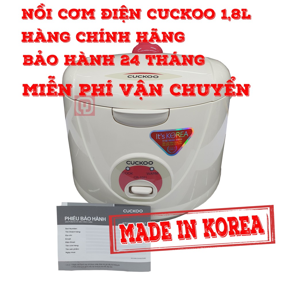 Cuckoo CR1021 rice cooker (Genuine) Shopee Malaysia