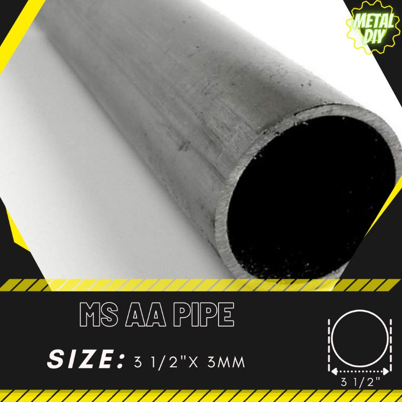 3mm thickness Mild Steel & GI Pipe2 1/2