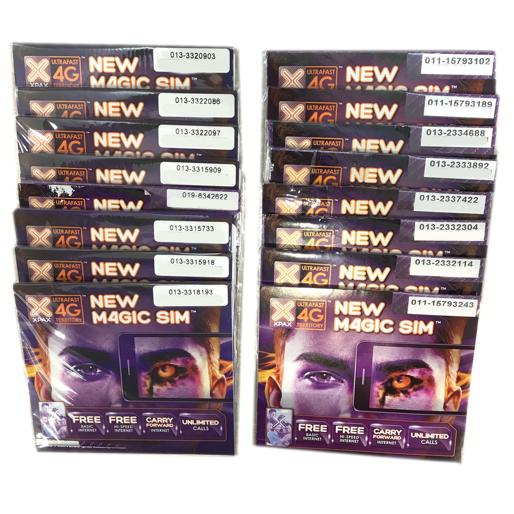 Celcom XPAX 4G MAGIC SIm Pack VIP Number | Shopee Malaysia