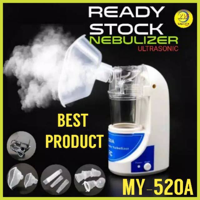My 520A NEBULIZER ULTRASONIC PORTABLE MY 520A Adult Children's Steam ...