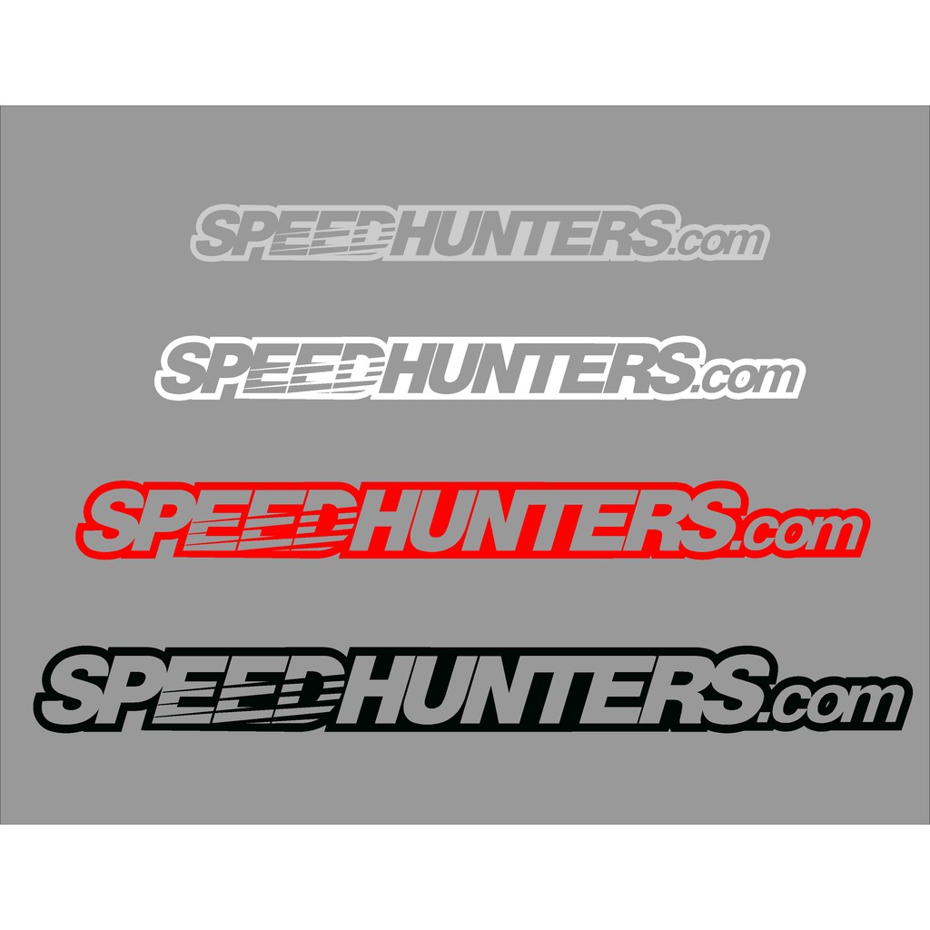 Sticker SPEED HUNTERS | Shopee Malaysia