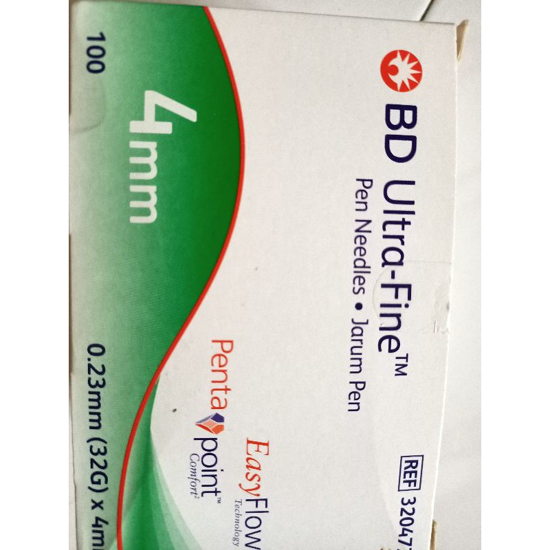 BD ultra fine needle 4mm expire June 2024 Shopee Malaysia