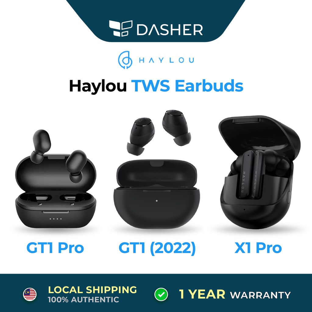 Haylou GT1 Pro GT1 2022 X1 Pro TWS Touch Control Bluetooth Wireless Earphones IPX5