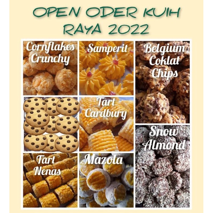 READY STOCK | BISKUT RAYA 2022 HOMEMADE| KUIH RAYA MURAH & SEDAP ...