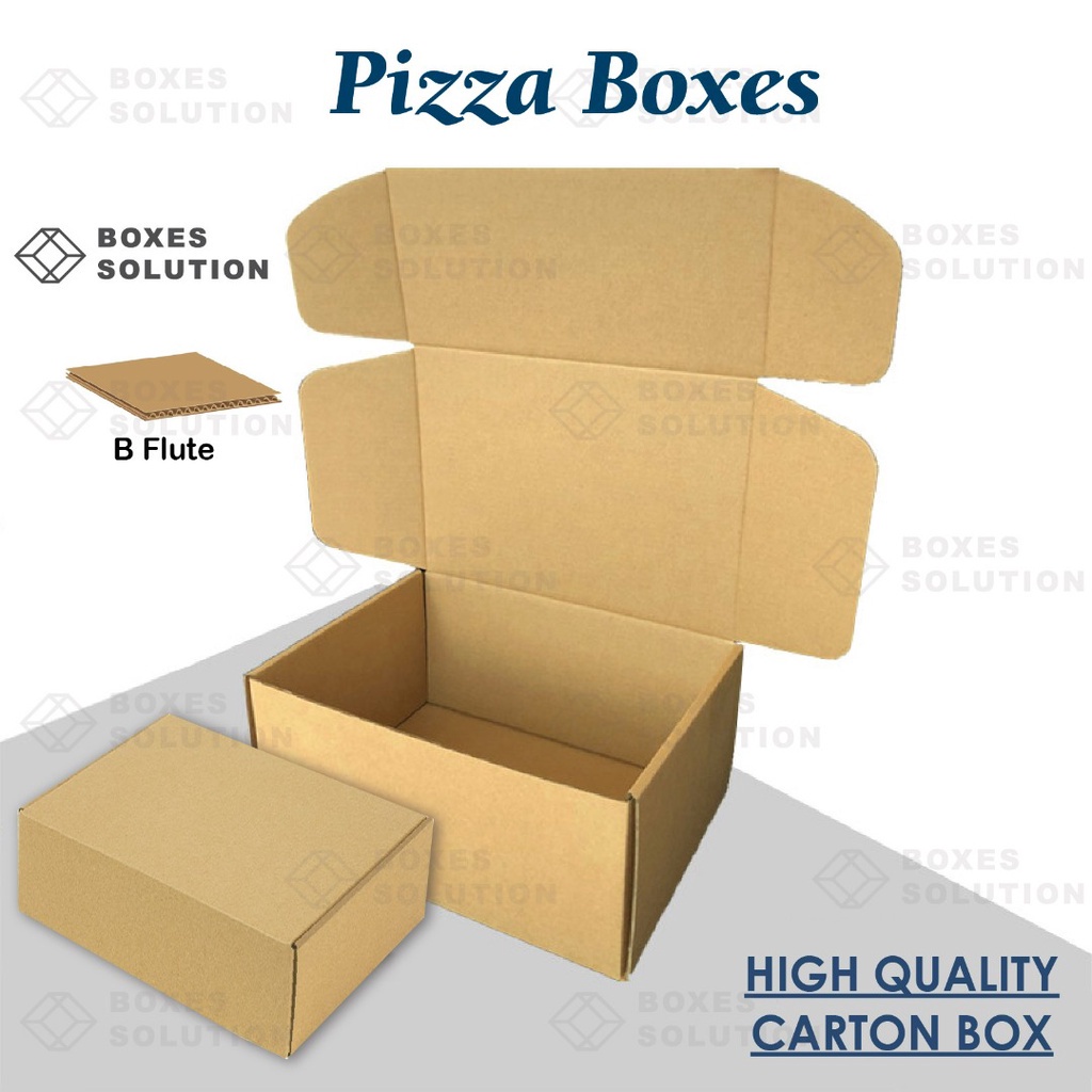 Big Size Pizza Box Paper Box Carton Box Packing Box Gift Box Kotak ...