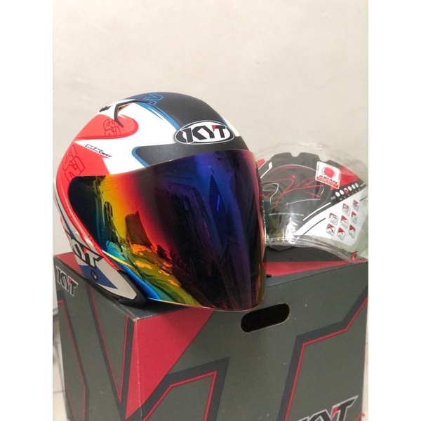 KYT helmet special limited edition Shopee Malaysia