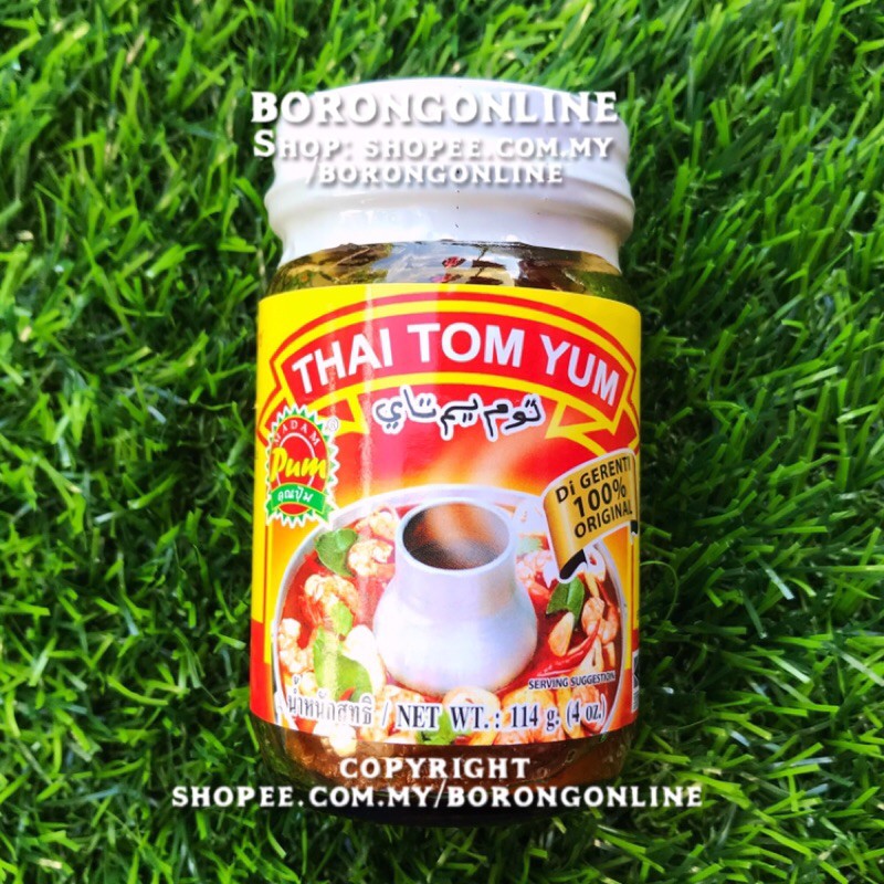 [READY STOCK] 114G Tom Yum Paste Madam Pum Pes Tomyam Thailand Madam ...