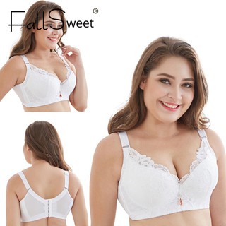 FallSweet Plus Size Bras For Women Push Up Wired Bralette Seamless Underwear  Female Shaper Incorporated Lingerie