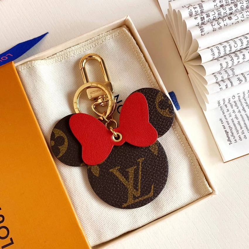 LV Minnie Keychain – La'Glamour Lashes LLC