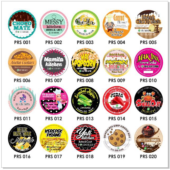 STIKER PRODUK FREE DESIGN PRODUCT STICKER STICKER MURAH STICKER