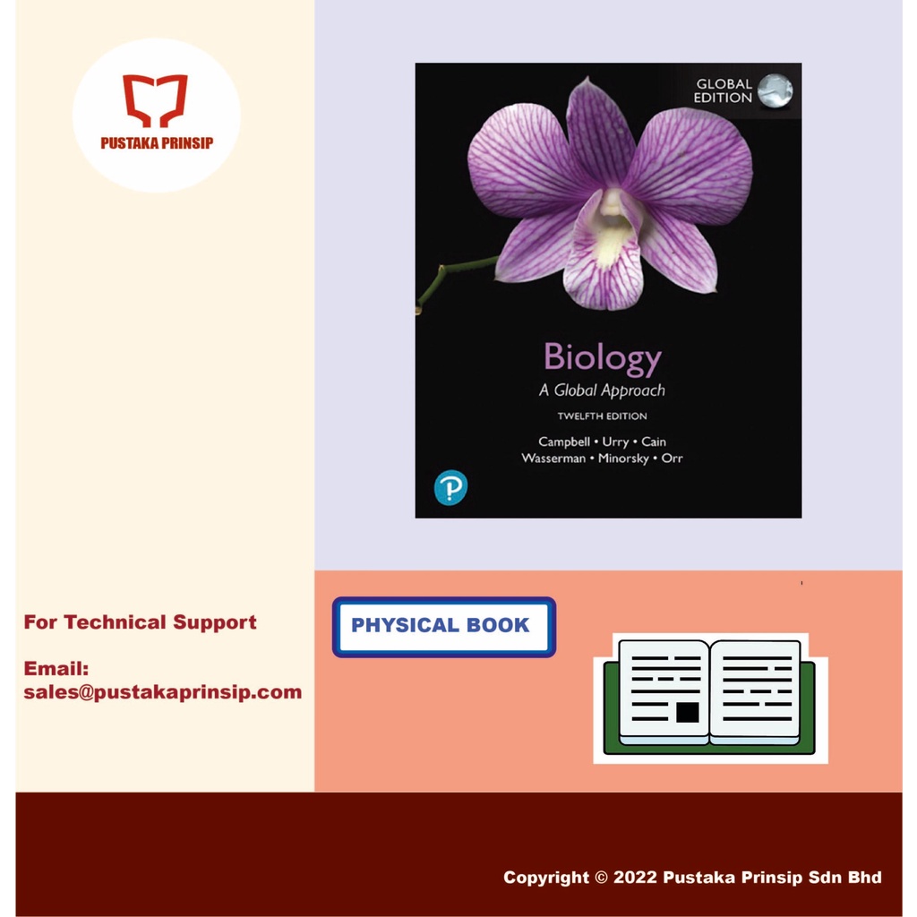 Campbell : Biology - A Global Approach 12th Global Edition | Shopee ...