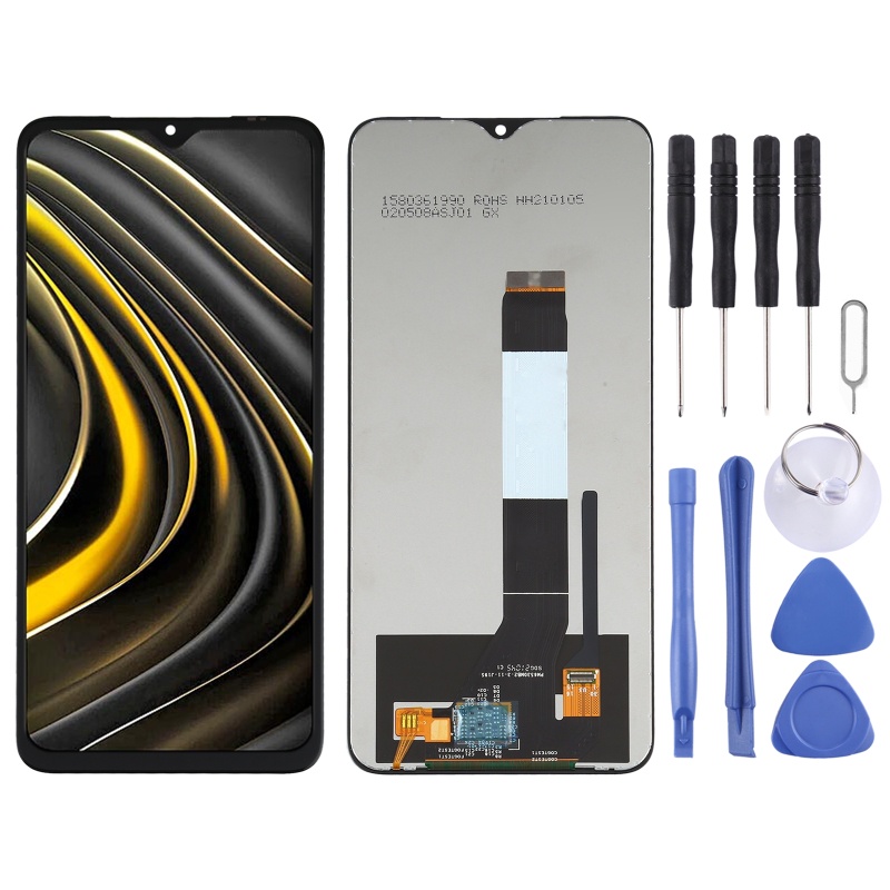 Ready Stock Spareparts Lcd Screen And Digitizer Full Assembly For Xiaomi Redmi Note 9 4gpoco M3 4744