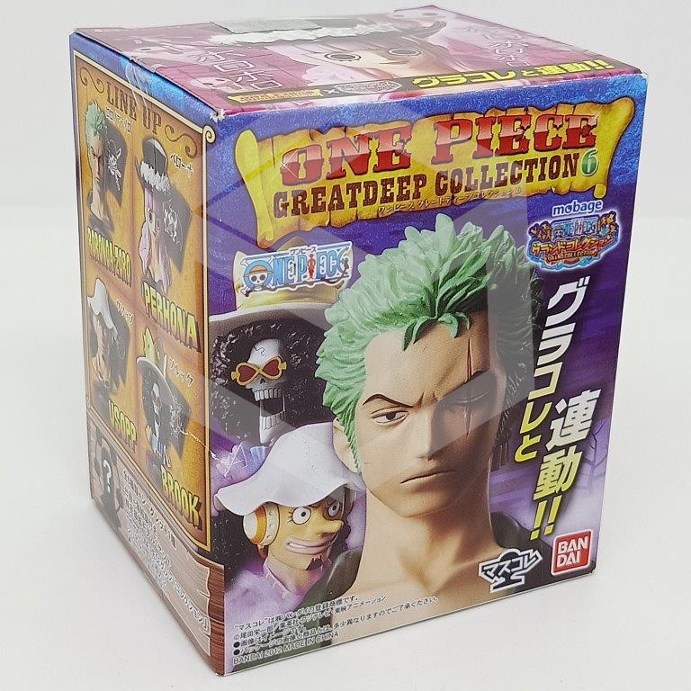 BANDAI ONE PIECE GREAT DEEP COLLECTION 6 [BROOK/VIVI/DOFLAMINGO/ENEL ...