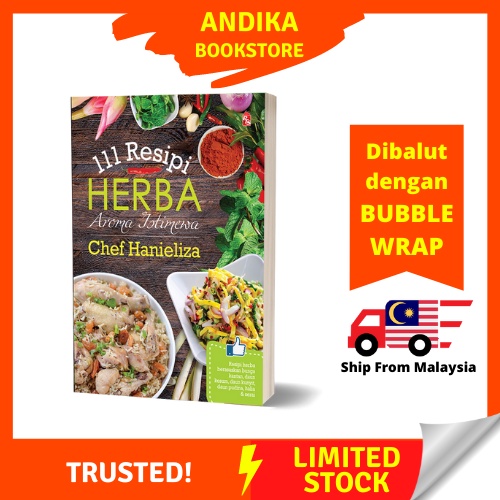 Buku 111 Resipi Herba Aroma Istimewa oleh Chef Hanieliza Resepi Daun