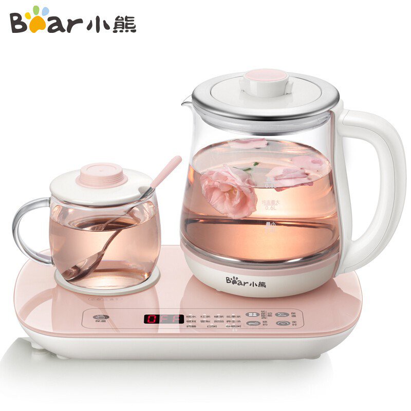 🍉Bear MultiFunction Pot Mini Health Pot Electric Tea Kettle Boiler YSH