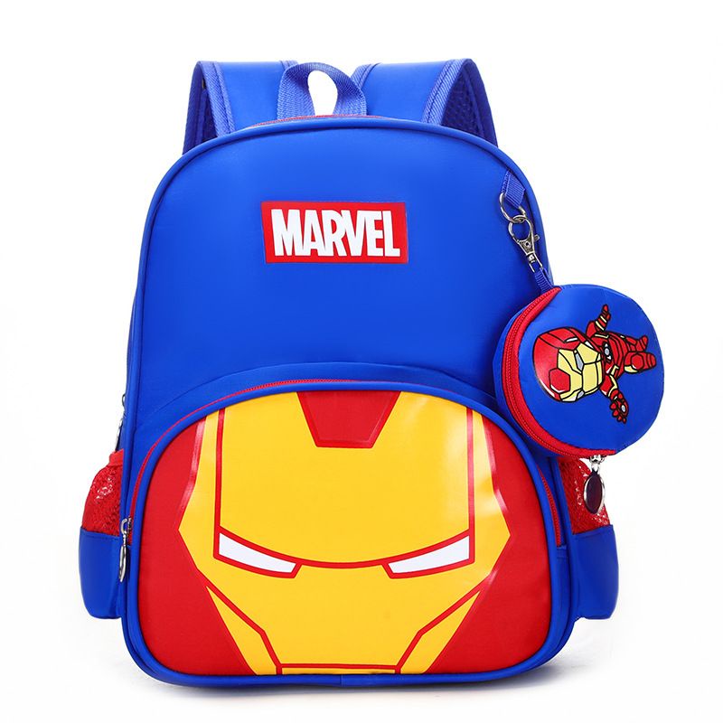 🇲🇾Ready Stocks Kids Marvel Heroes 3D School Bag Spider man Avengers Bag ...