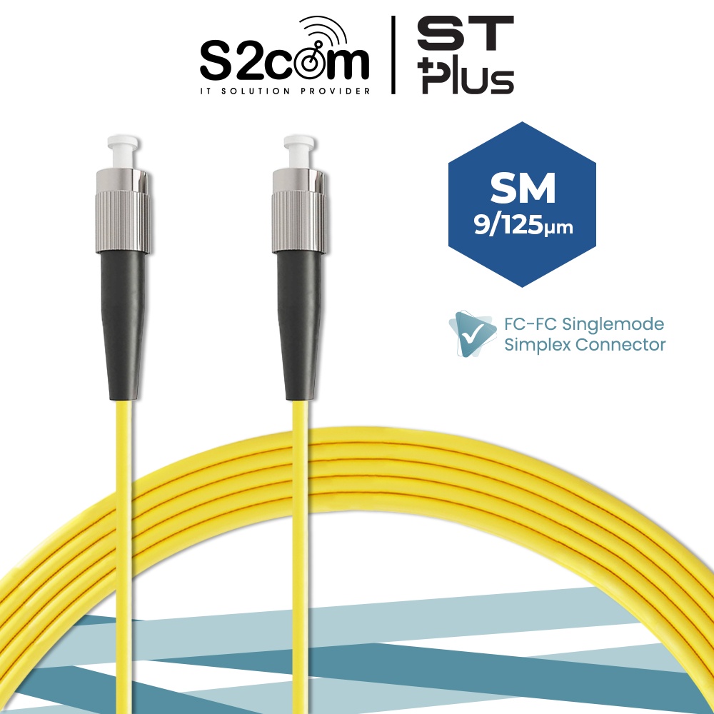 FC-FC 9/125 Singlemode Simplex Fiber Optic Patch Cable 1M 2M 3M 5M 10M ...
