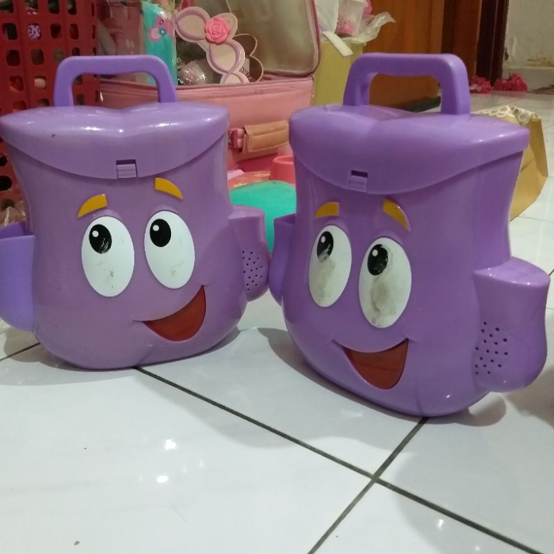 Dora talking backpack toy hotsell