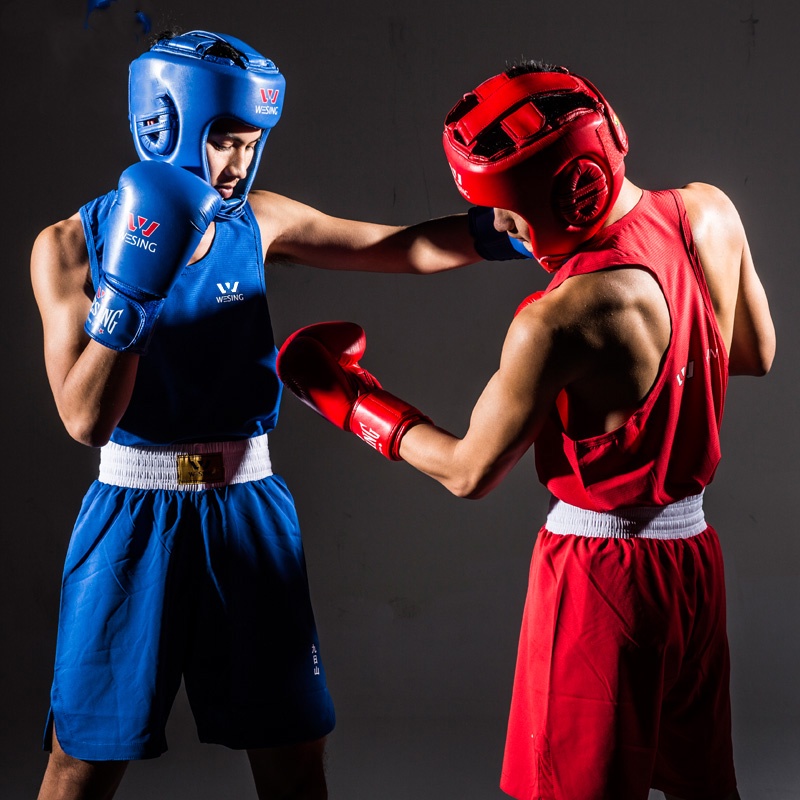 Child Adult Women Men Training MMA Muay Thai Boxing Uniforms Tank Tops ...