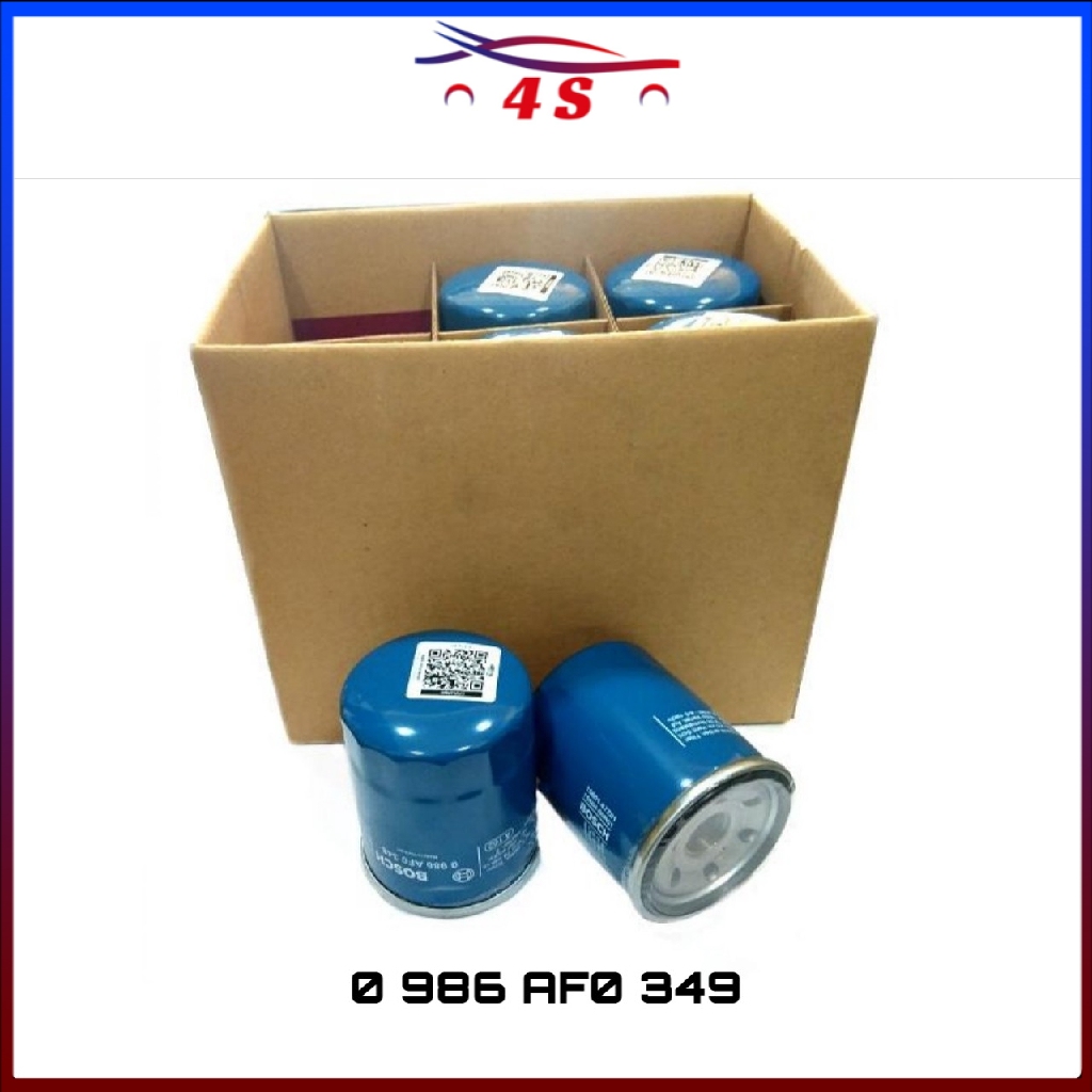 Bosch Oil Filter Honda City / Civic / Accord / Jazz / HRV 12PCS 1CTN