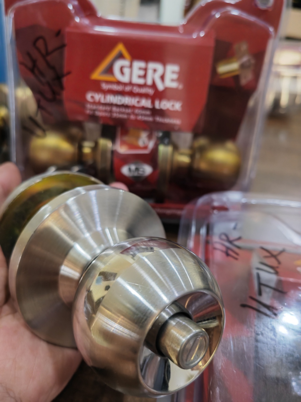 LS GEMILANG UNOIN CYLINDER DOOR LOCK Cylindrical Door Lock Set ( Round ...