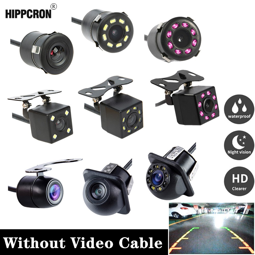 Car Rear View Camera 4LED 8LED Infrared 120 Degree HD Night Vision Auto ...