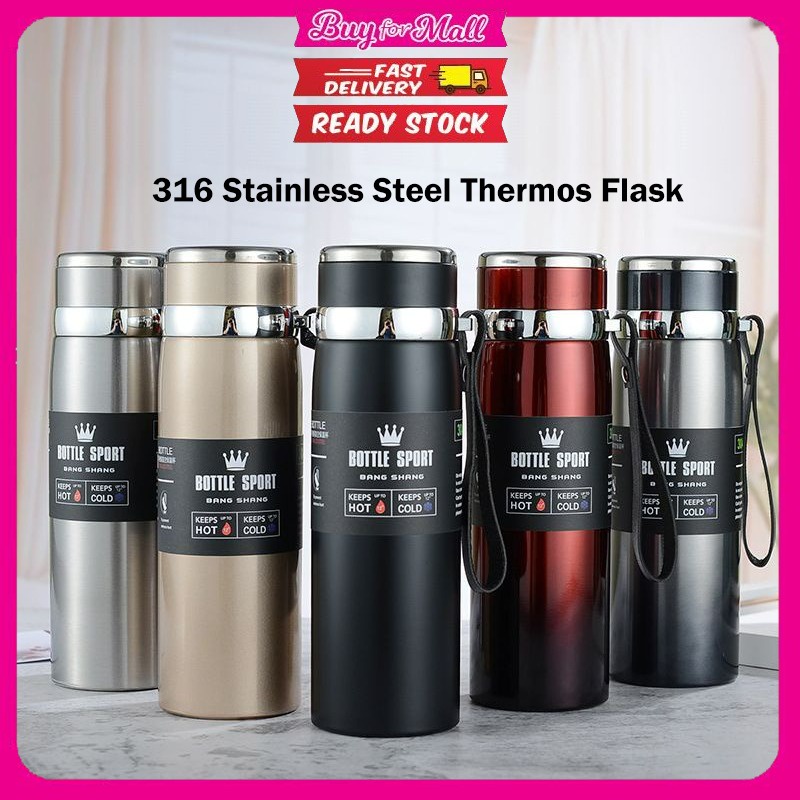 thermos large capacity 316 stainless steel